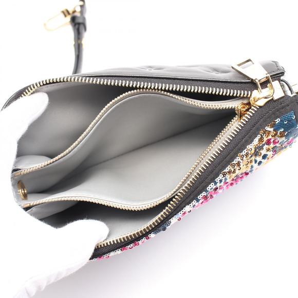 Louis Vuitton Multicolor Coussin Black Ramadan Leather Sequins Handbag - Picture 3 of 7